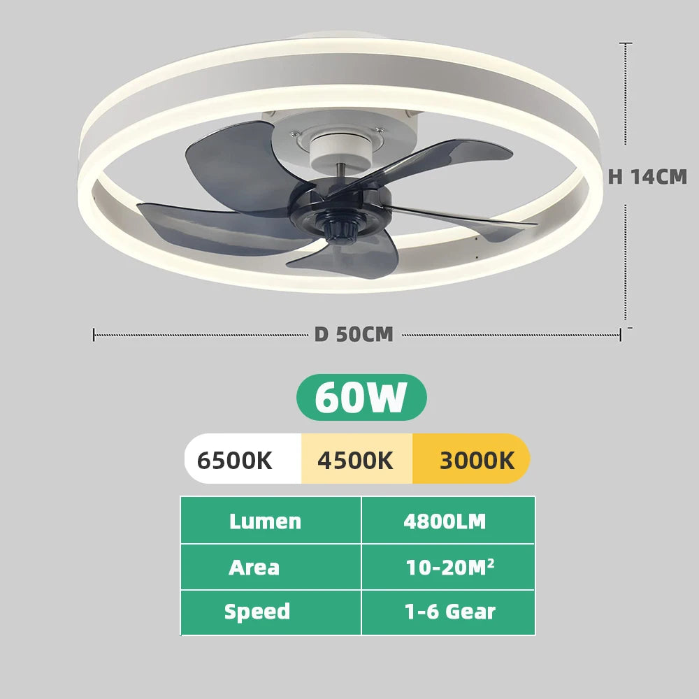EcoAir CeilingFan LED 60W
