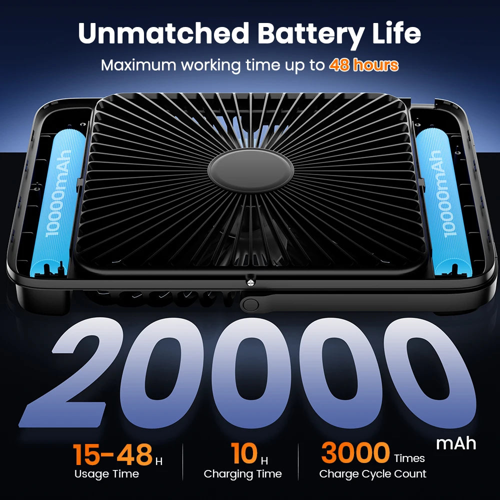 EcoAir 3-in-1 Portable Cooling Fan